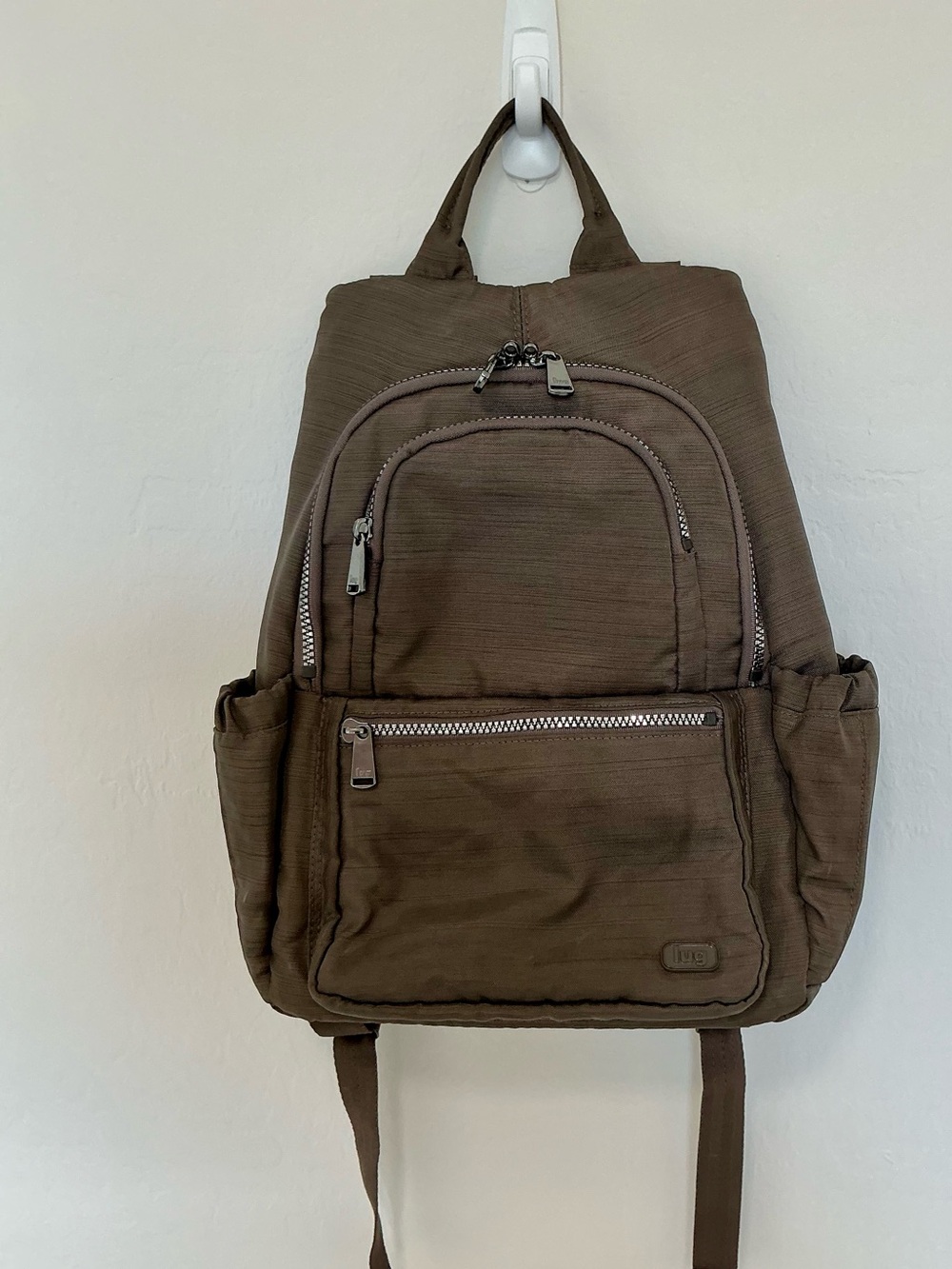 LUG - HATCHBACK Backpack, Brushed Walnut Brown, EXCELLENT